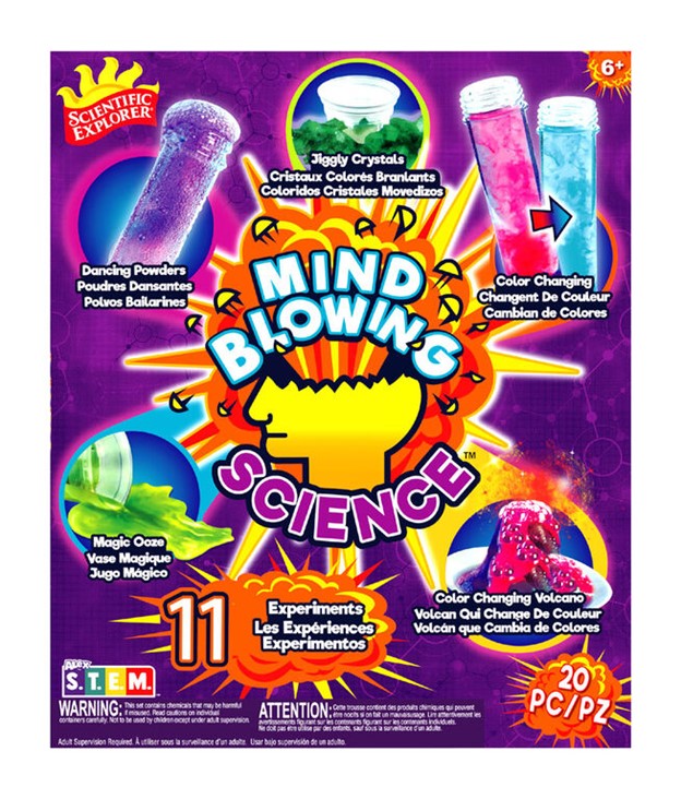 11 Mind Blowing Science Experiments Kit