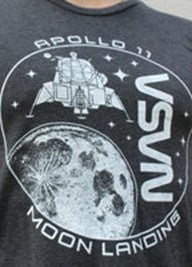 Apollo 11 Moon Landing Adult T-Shirt
