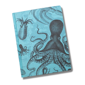Cephalopod Vintage Hardcover Notebook