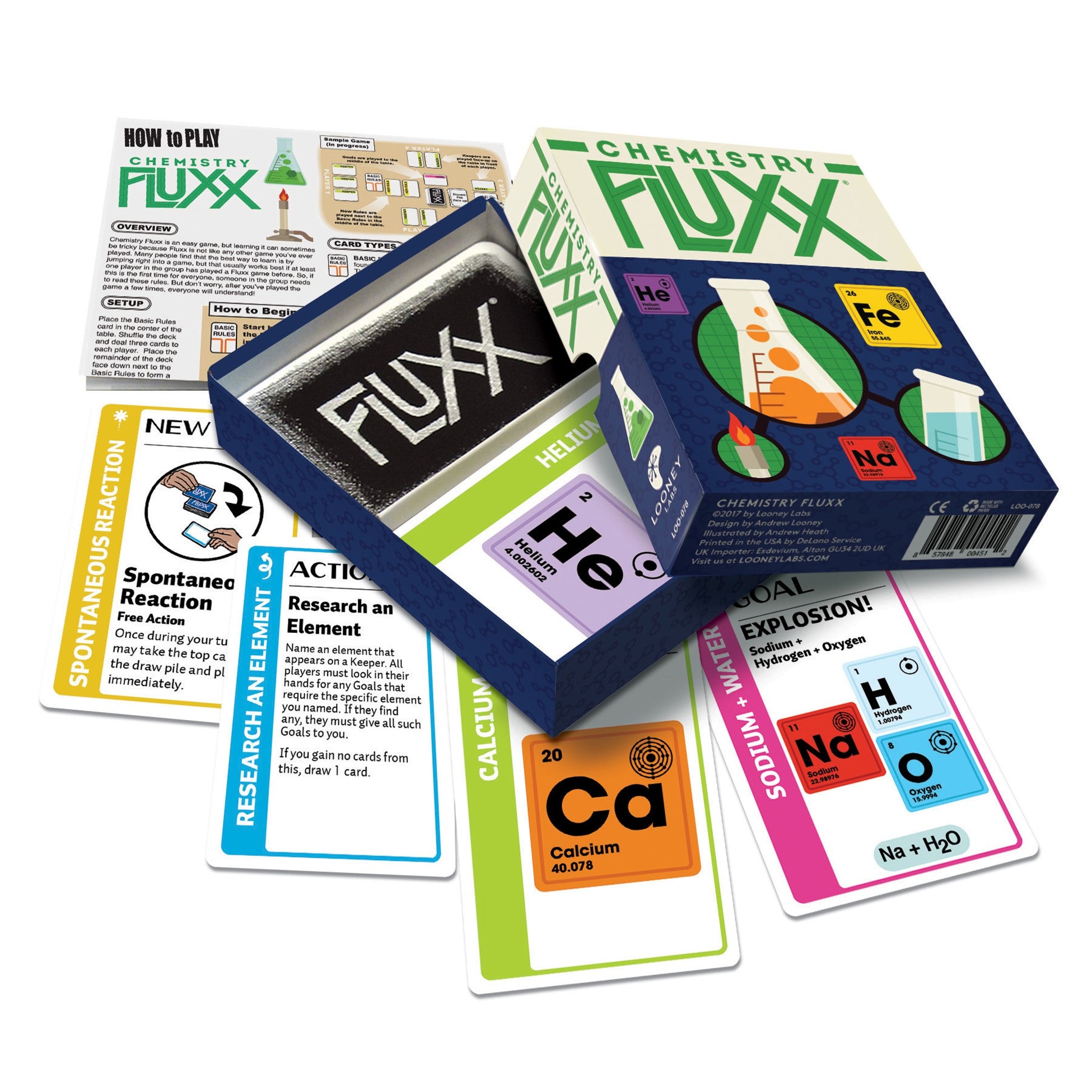 Chemistry Fluxx Game