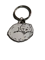 Load image into Gallery viewer, Crystal Driedger - Arctic Journey Keychain Exhibition Exclusive
