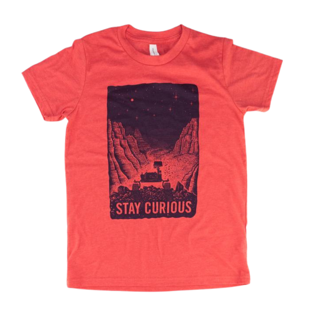 Stay Curious Mars Rover Youth T-Shirt