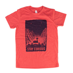 Load image into Gallery viewer, Stay Curious Mars Rover Youth T-Shirt

