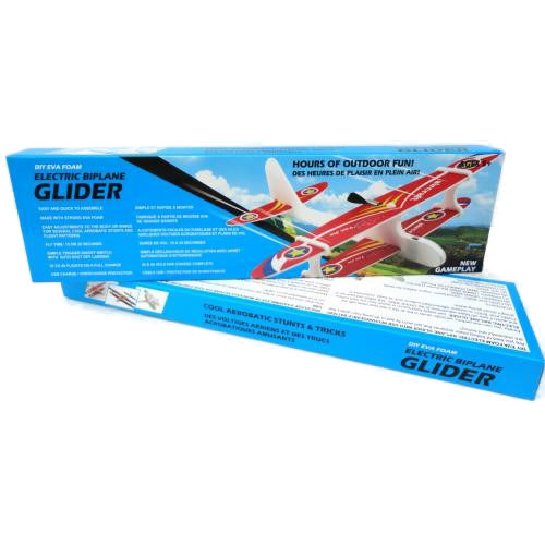 Electric Biplane Glider