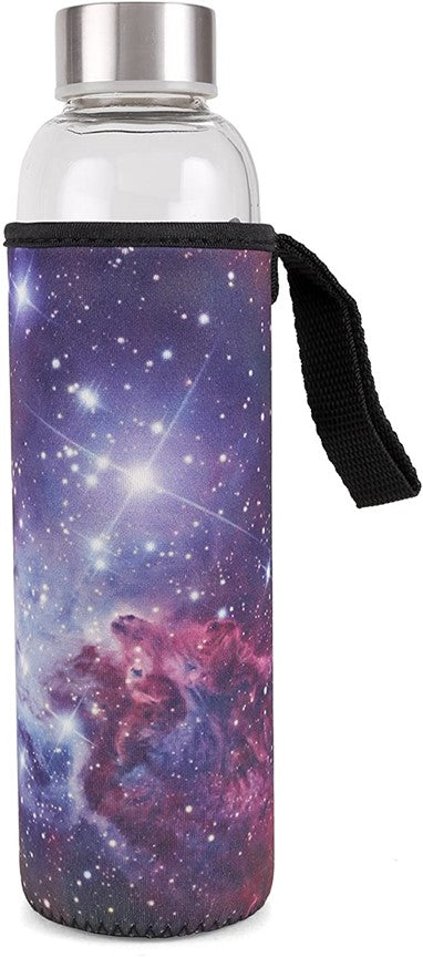 Galaxy Glass Bottle & Sleeve