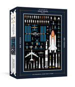 Load image into Gallery viewer, The History of Space Travel Puzzle 500pc
