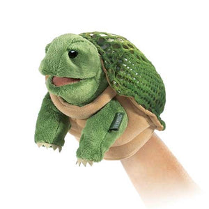 Little Turtle Hand Puppet Plush