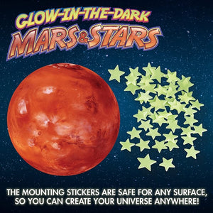 Mars & Stars Glow In The Dark