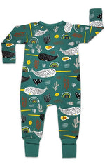 Load image into Gallery viewer, Narwhal Baby Pajamas
