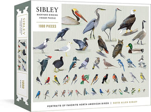 Sibley Backyard Birding Puzzle 1000pcs