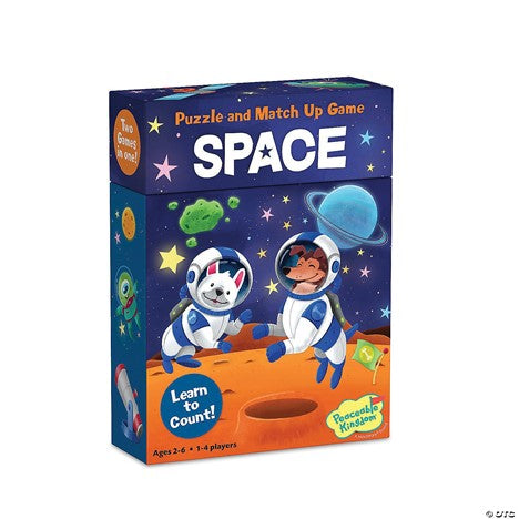 Space Puzzle and Match Up Game