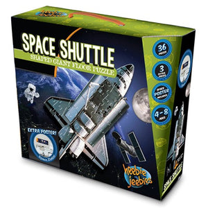 Space Shuttle Shaped Floor Puzzle 36pc