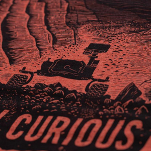 Stay Curious Mars Rover Adult T-Shirt