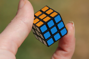 World's Smallest Rubik's Cube