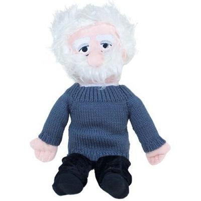 Plush Albert Einstein stuffed toy