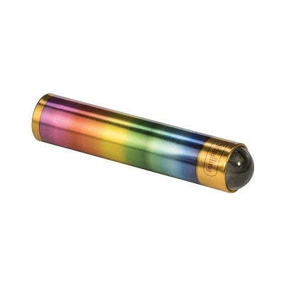 Rainbow tin marble telescope toy